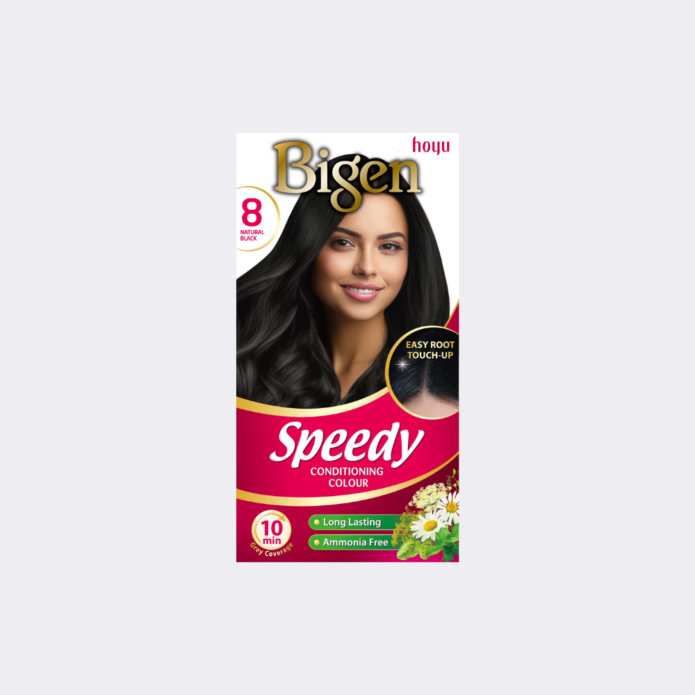 Bigen 8 Women Speedy Nat Black
