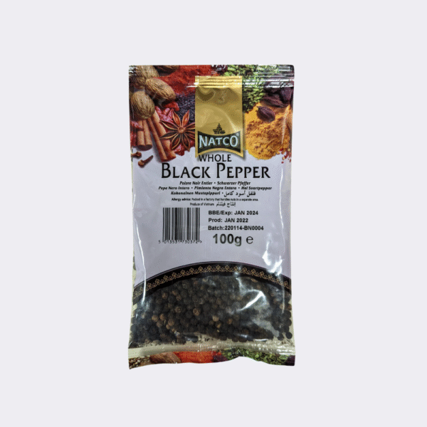 Black Pepper Whole