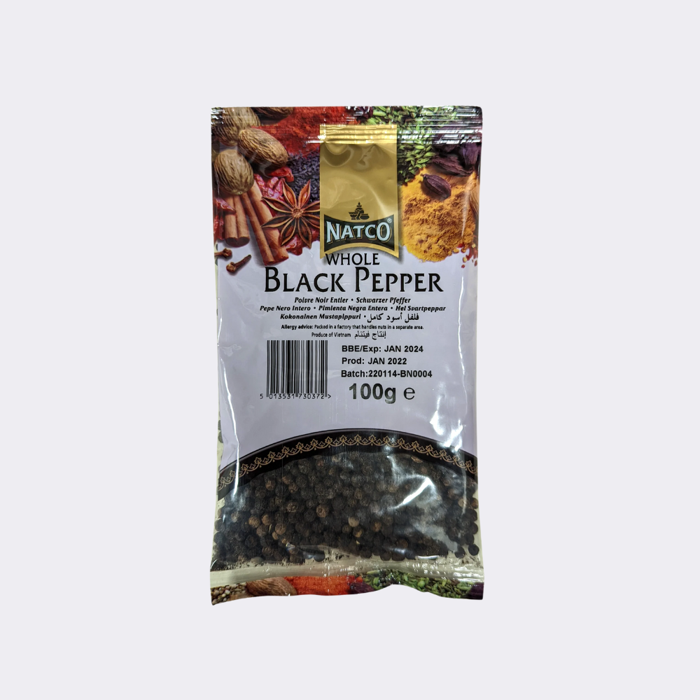 Black Pepper Whole