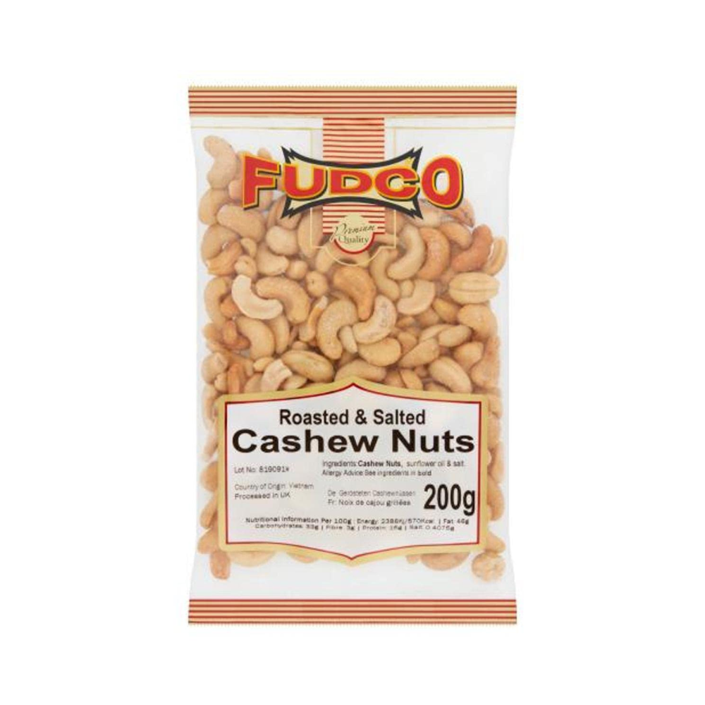 CASHEW NUTS RST & SALTED
