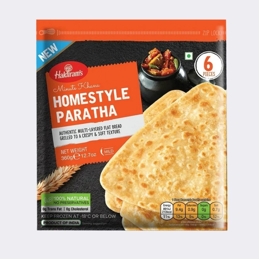 HOMESTYLE(PLAIN) PARATHA (5 PC)
