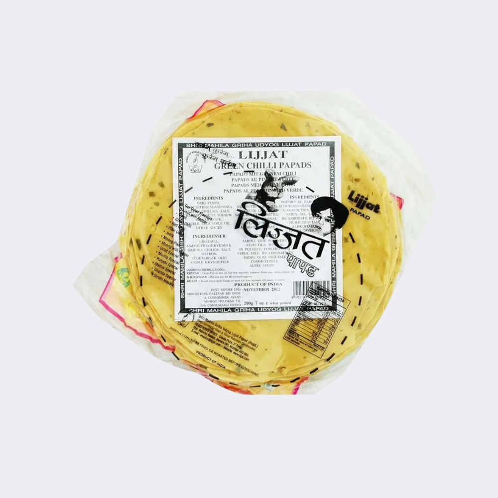 Lijjat Green Chilli Pappad