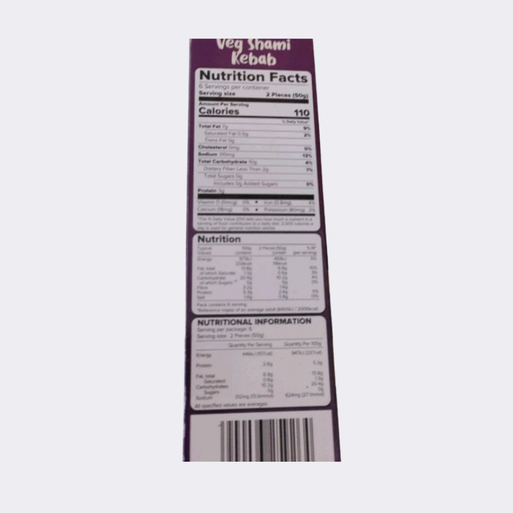 VEG.SHAMI KABAB - Image 3