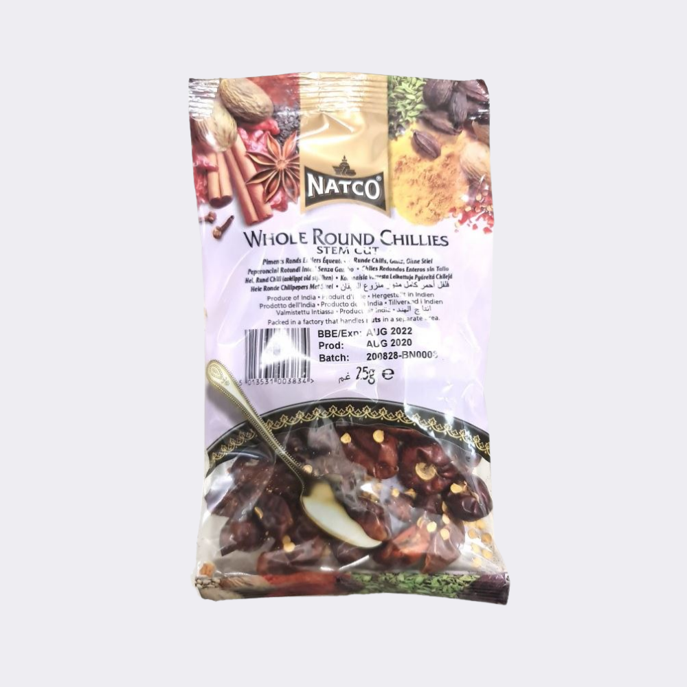 Whole Round Chillies Stem Cut - Image 2