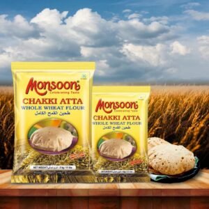 Monsoon chakki Atta (5kg)