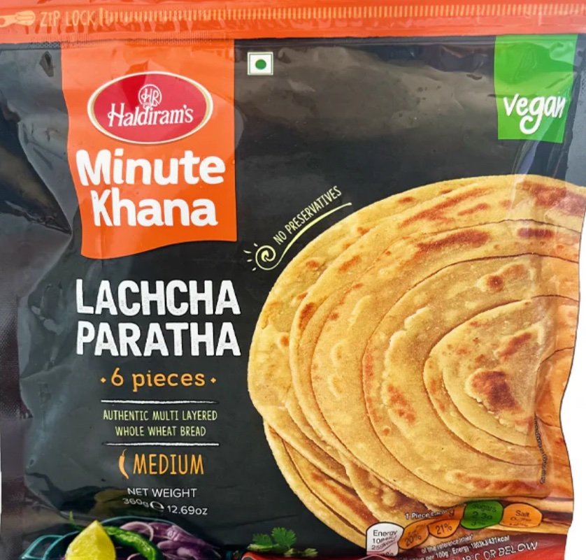 Haldiram lacha parantha (360grm)